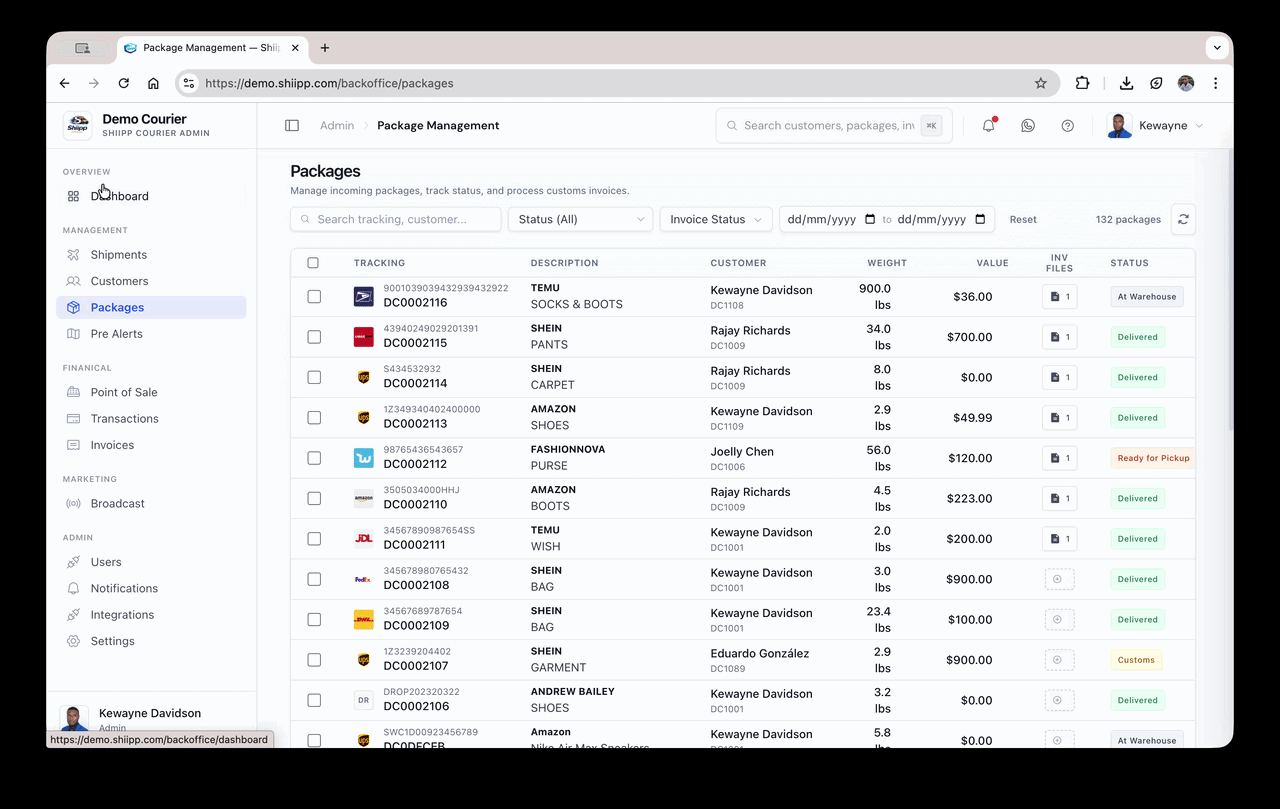 Platform full preview